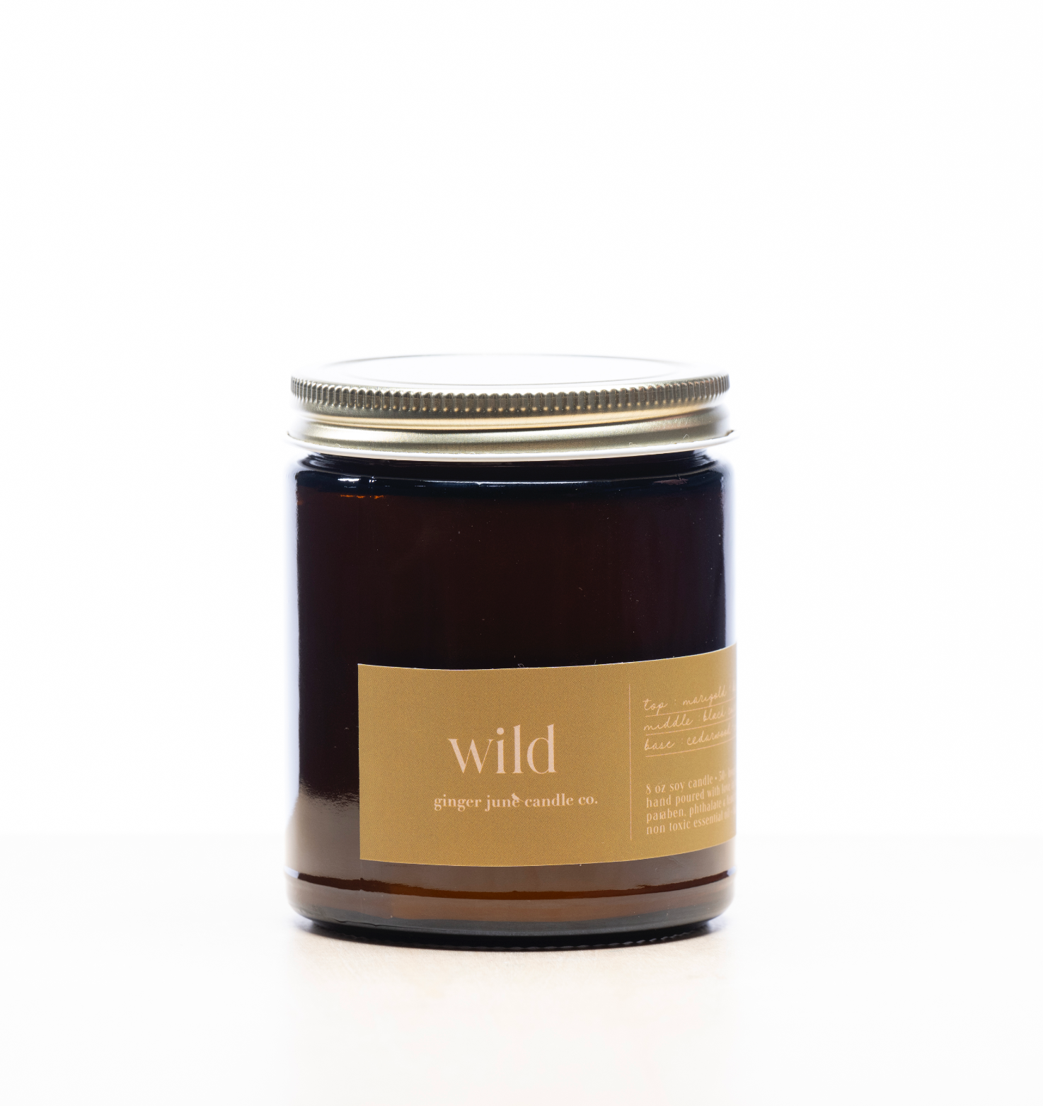 WILD • 8 oz soy candle