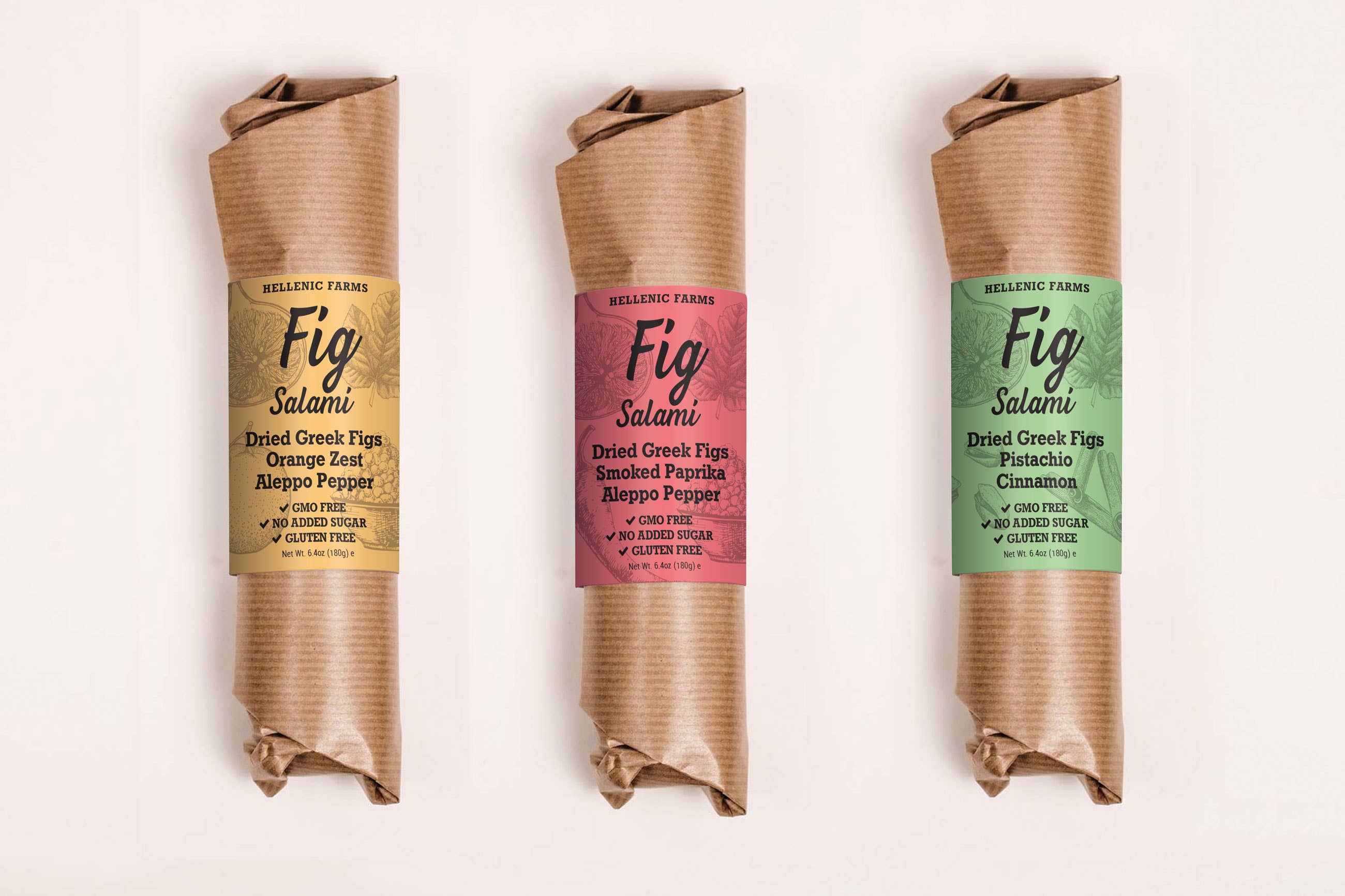Vegan Fig Salami with Orange Zest