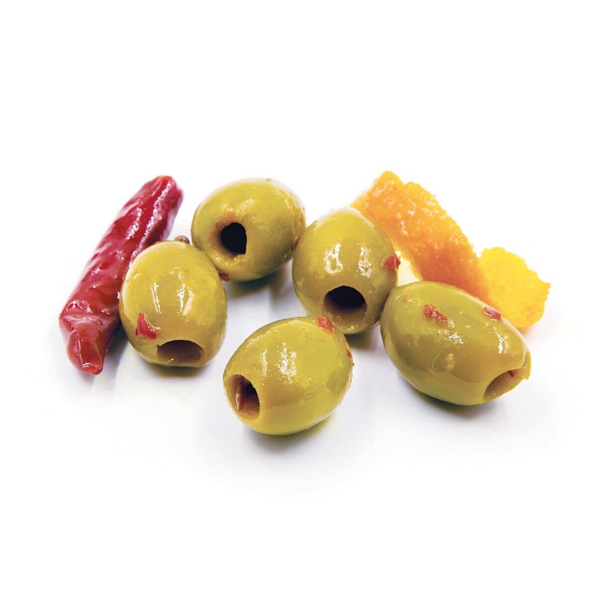 Tangerine &amp; Chili Olives