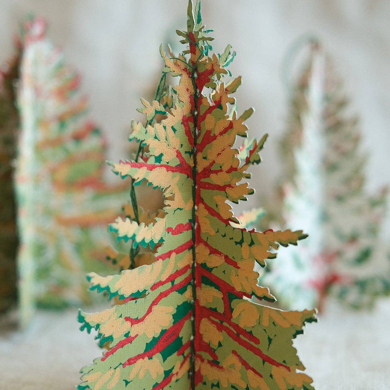 Forest Paper Ornaments