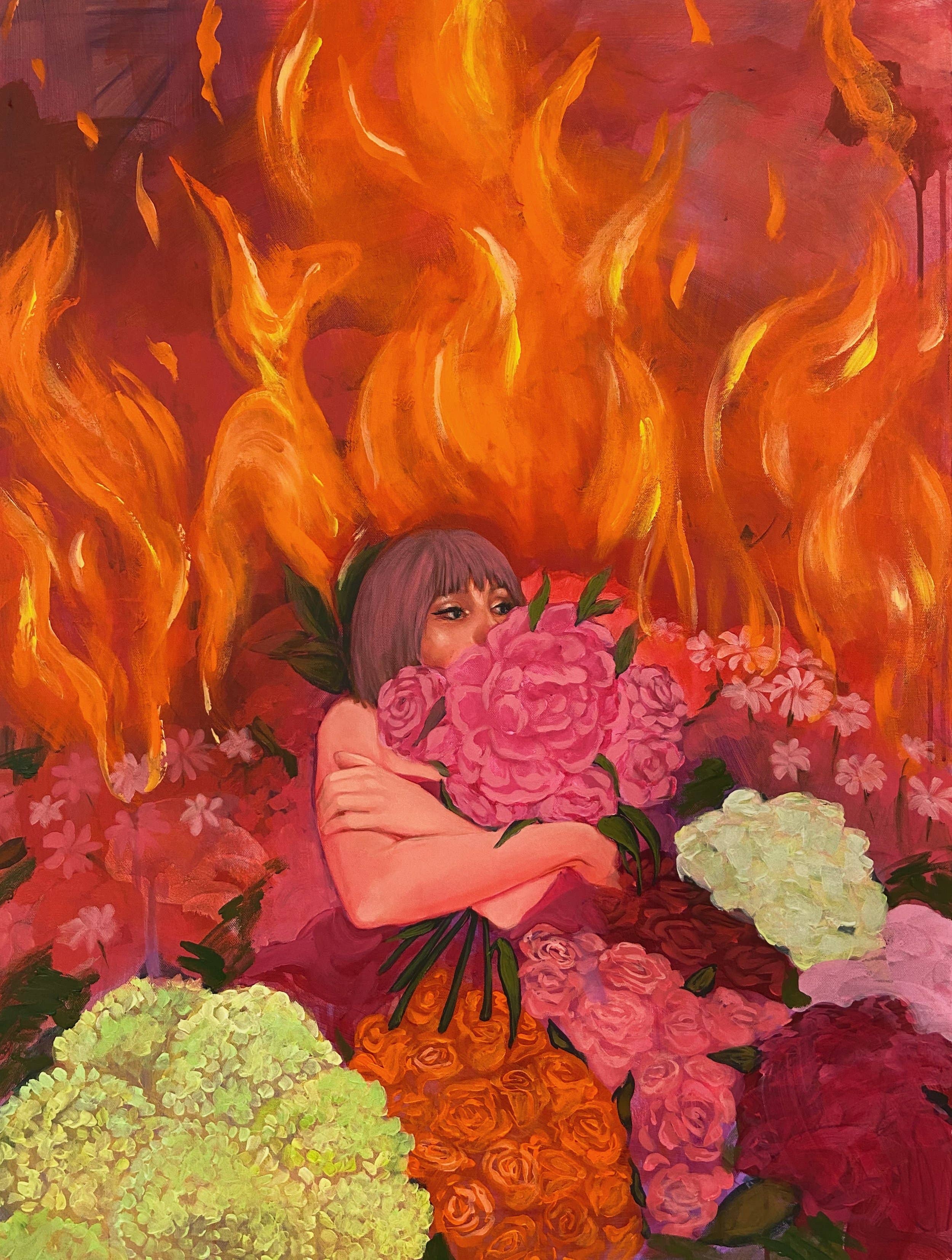 World On Fire Print