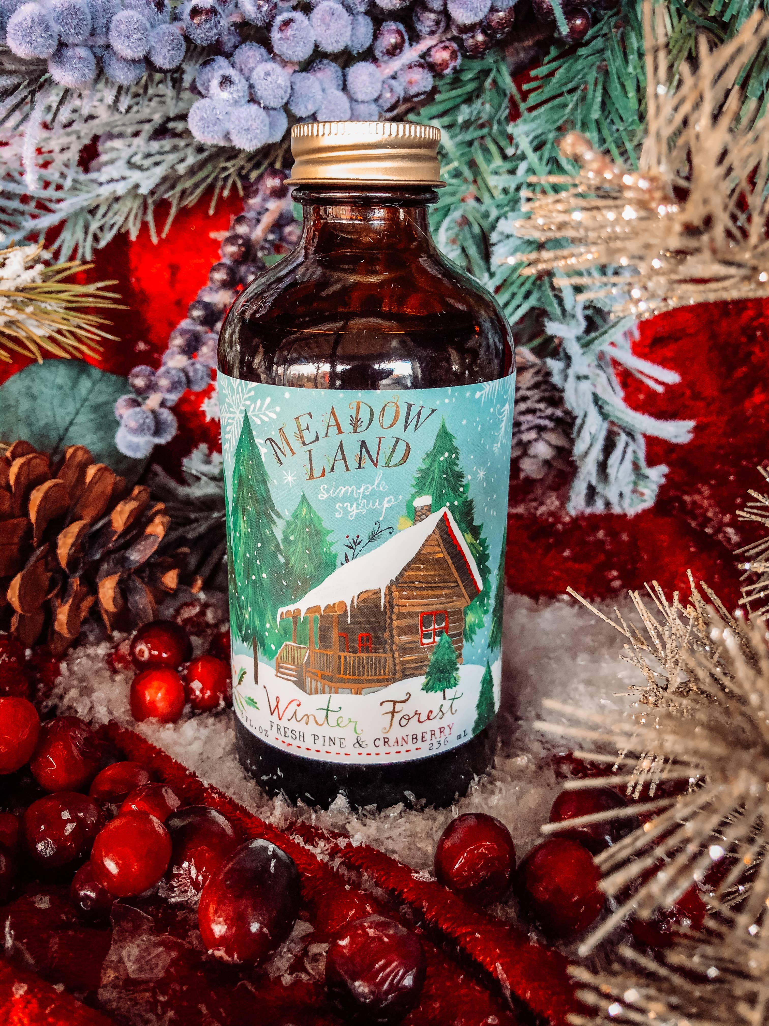 Winter Forest Simple Syrup