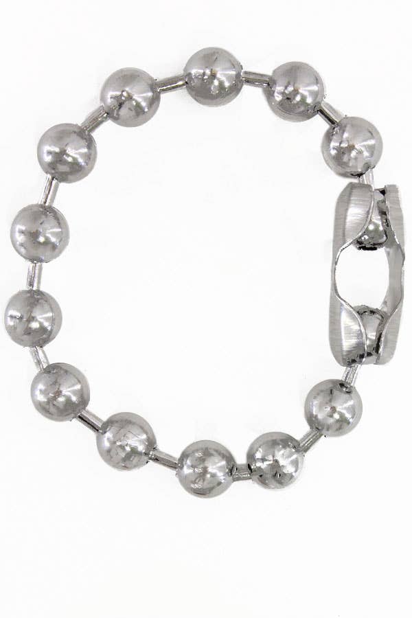 Silver Ball Bracelet