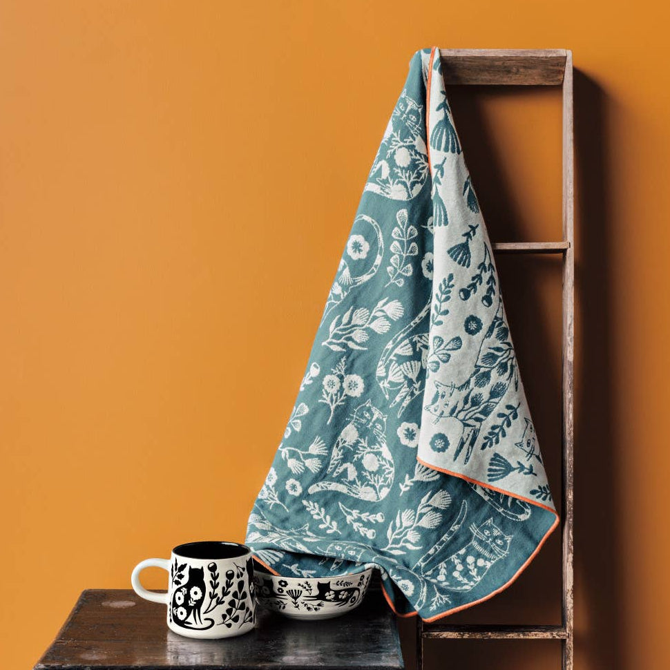 Catbloom Double Cloth Dishtowel