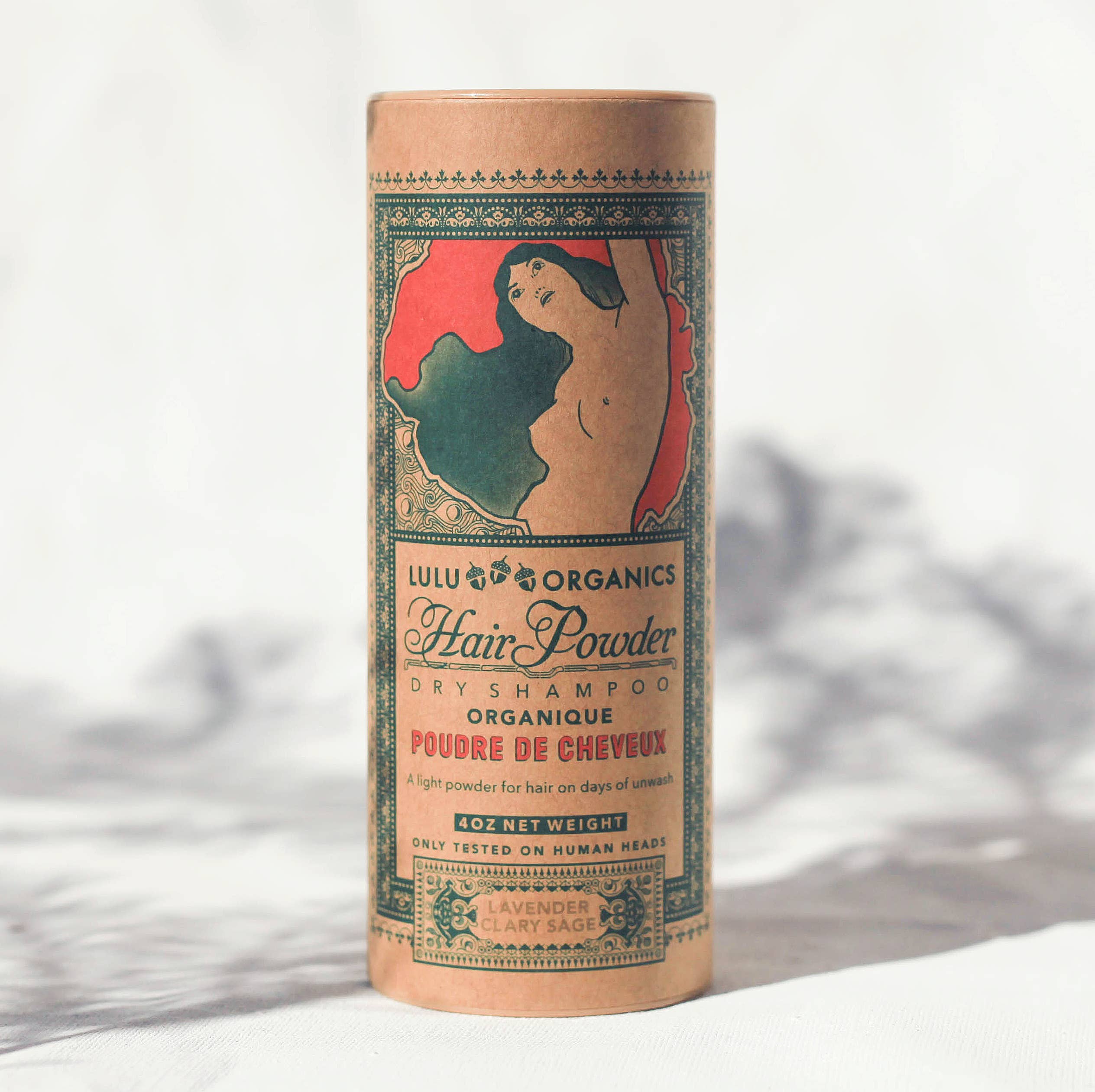 Lulu Organics Lavender + Clary Sage Dry Shampoo