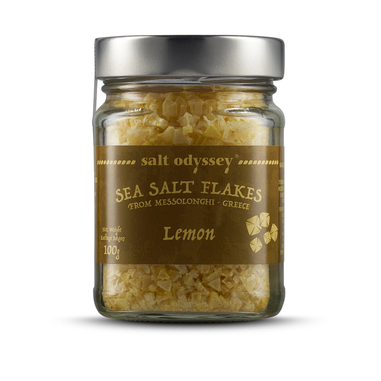 Sea Salt Flakes with Lemon