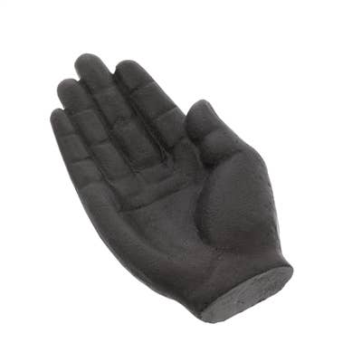 Single Hand Tray, Black Cast Iron