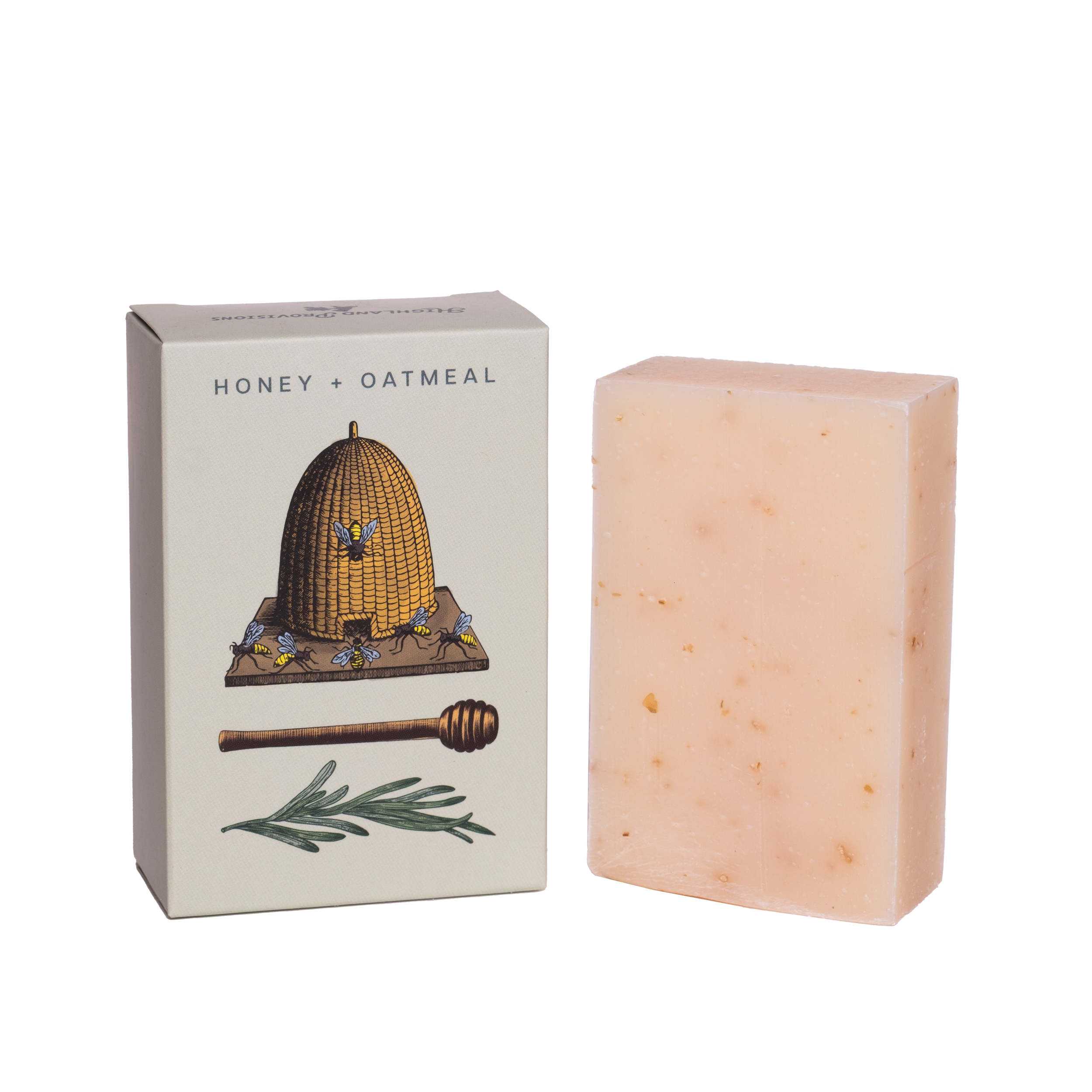 Honey + Oatmeal Organic Bar Soap