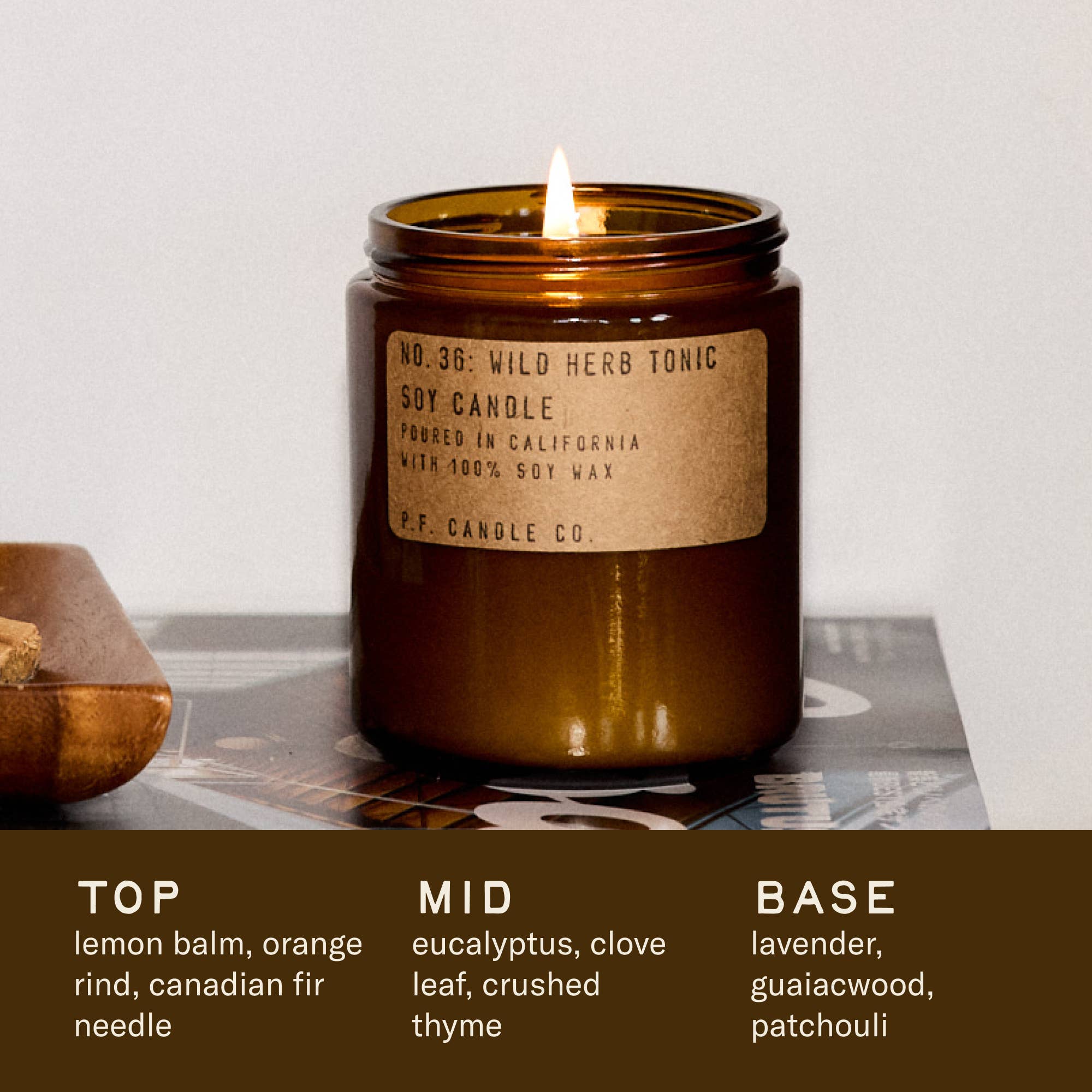 Wild Herb Tonic Candle