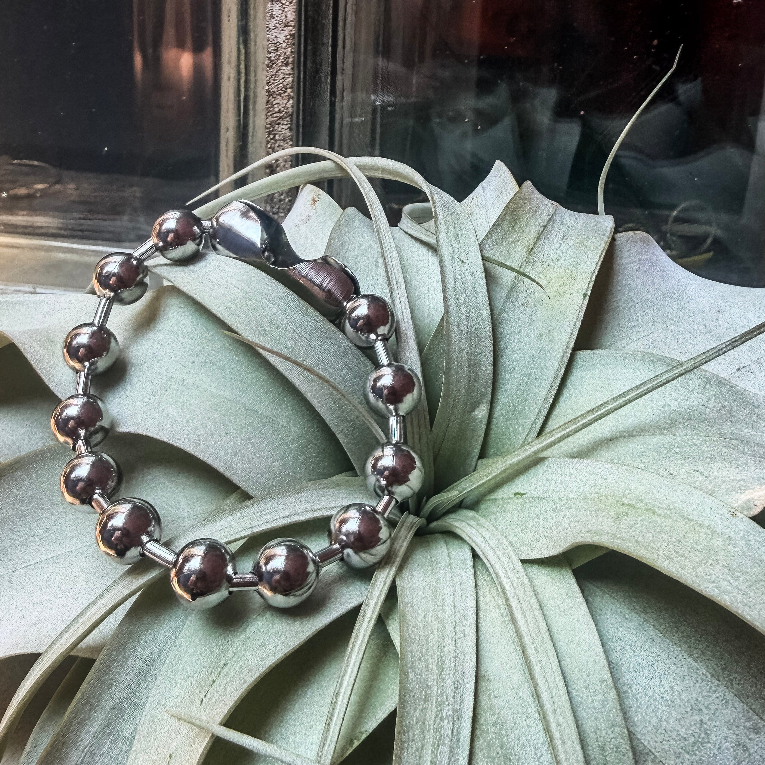 Silver Ball Bracelet