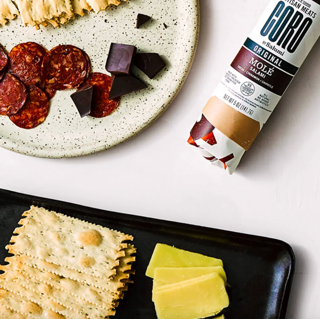 Chipotle &amp; Cocoa Uncured Molé Salami Stick