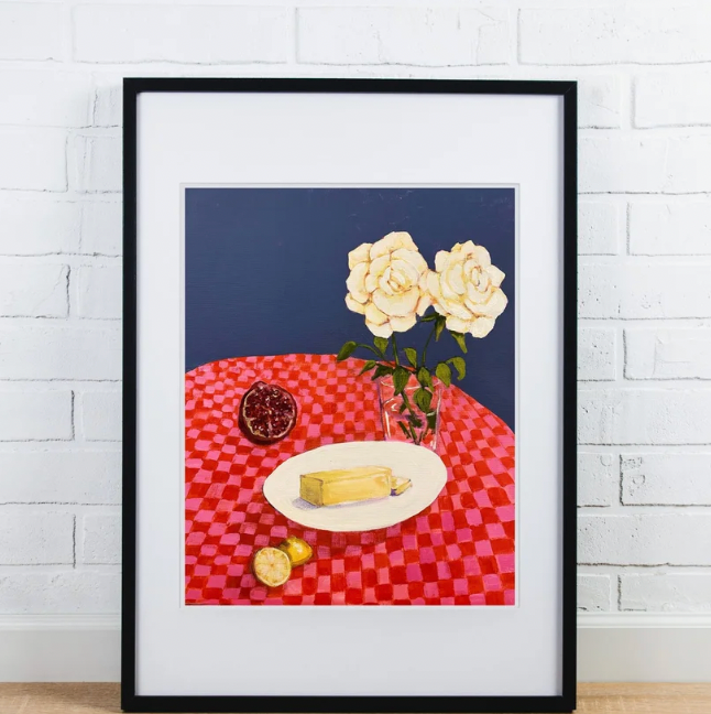 Still Life With Butter 8" x 10" Print