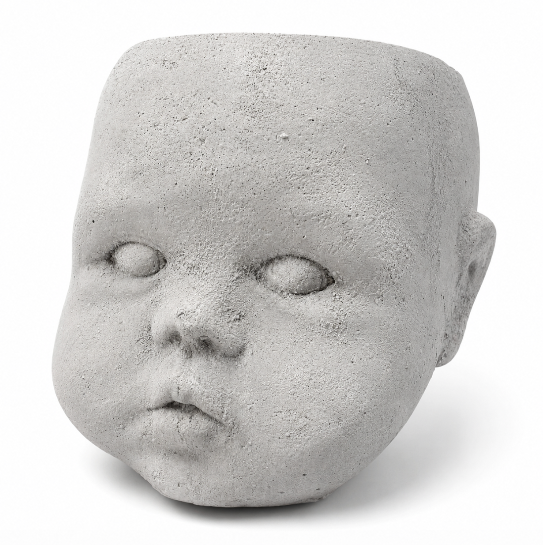 Concrete Doll Head