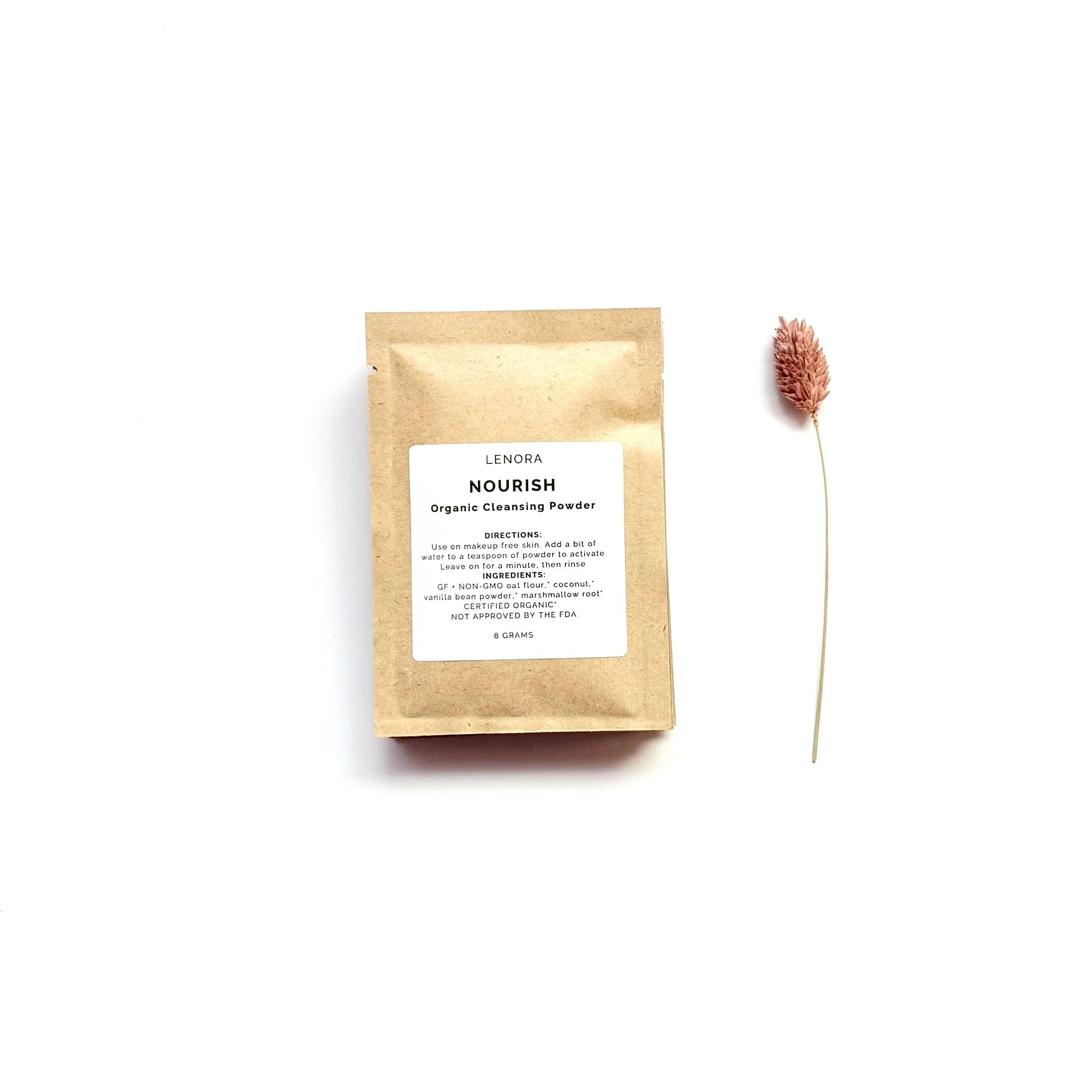 Organic Facial Minis: Pink Bloom Mask
