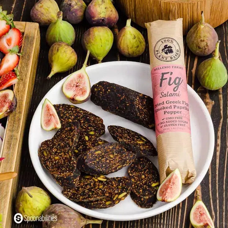 Vegan Fig Salami with Smoked Paprika