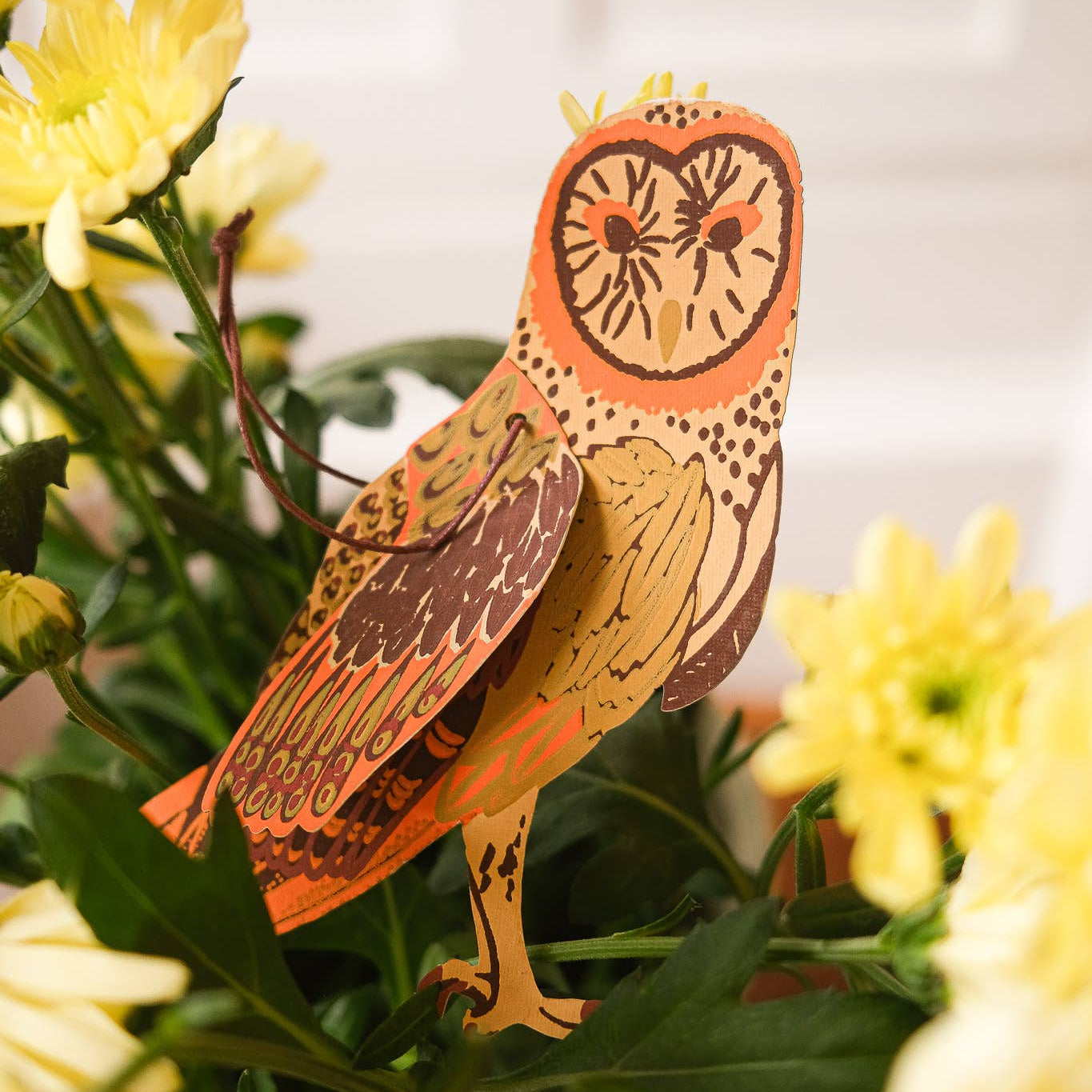 Winter Birds Paper Ornaments