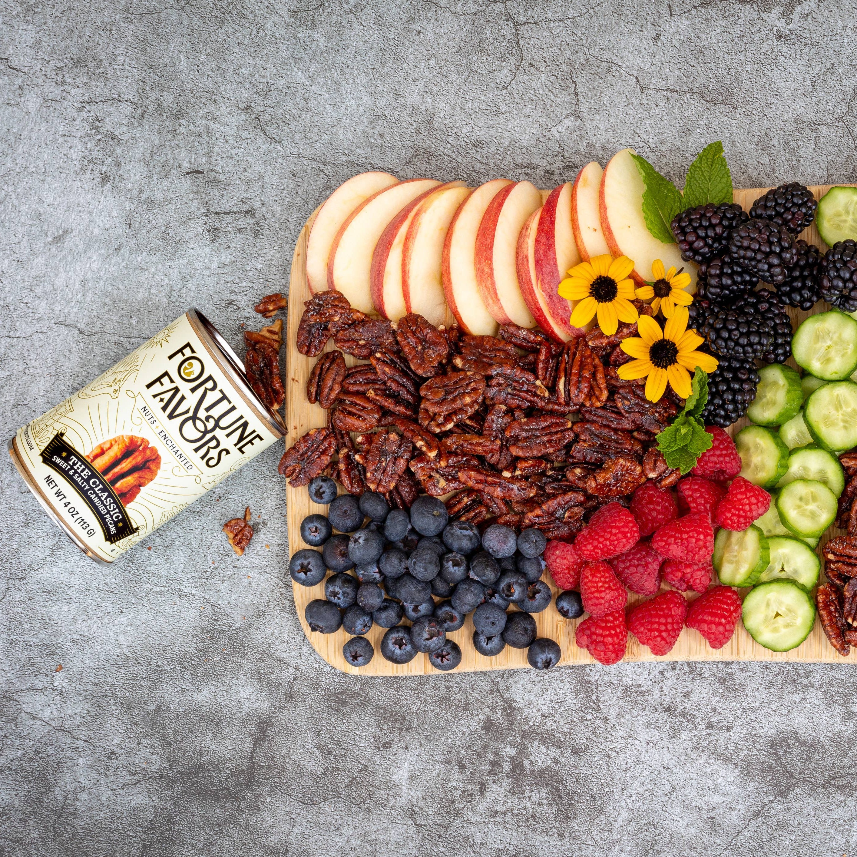 Fortune Favors The Classic Candied Pecans