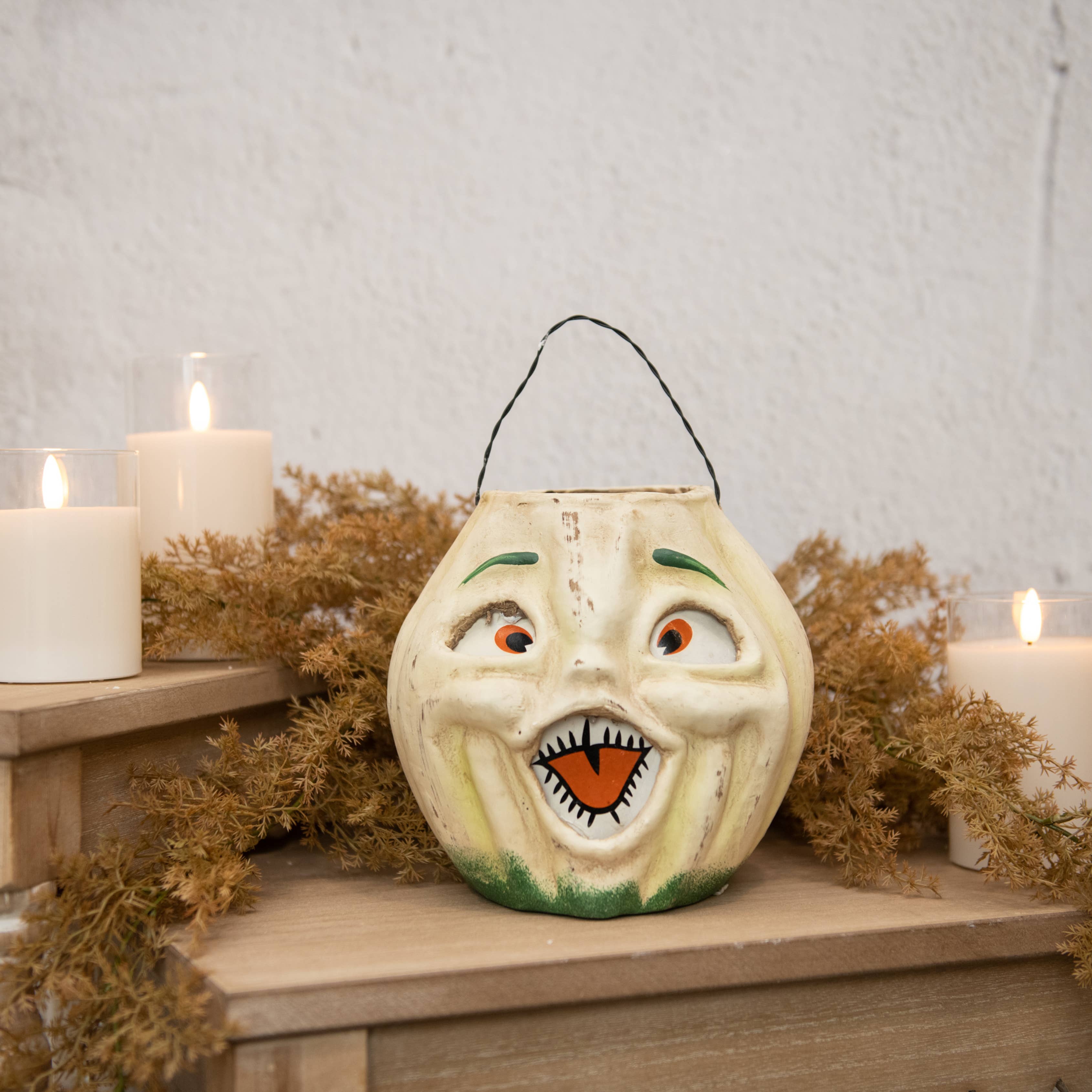 Vintage Jack o' Lantern Trick or Treating Pail