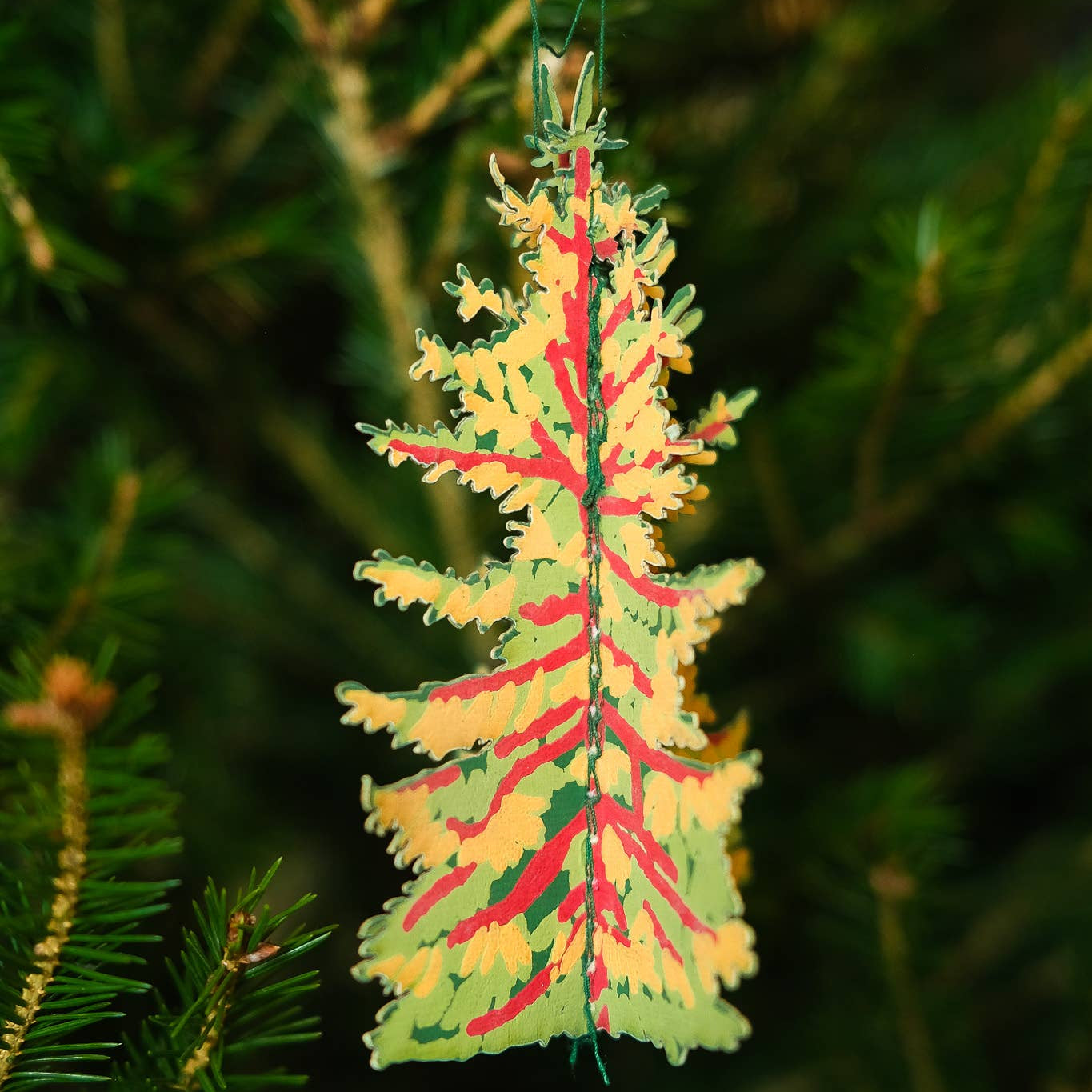 Forest Paper Ornaments