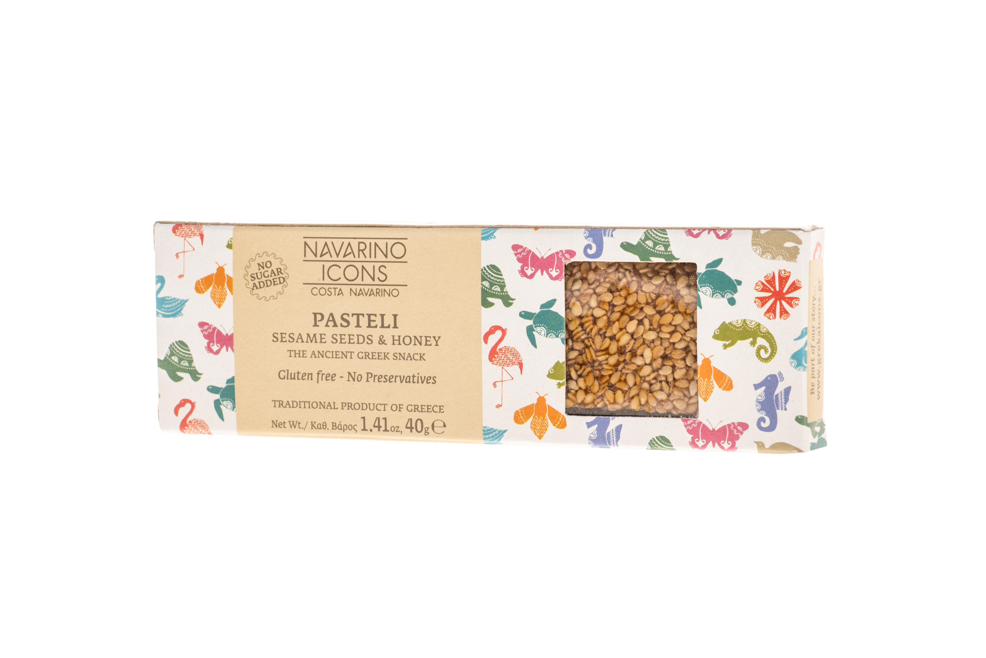 Navarino Icons Sesame Seed &amp; Honey Bar