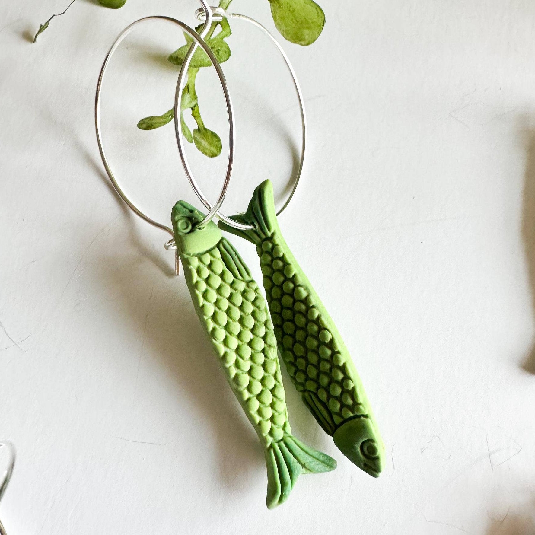 Sardine Fish Earrings