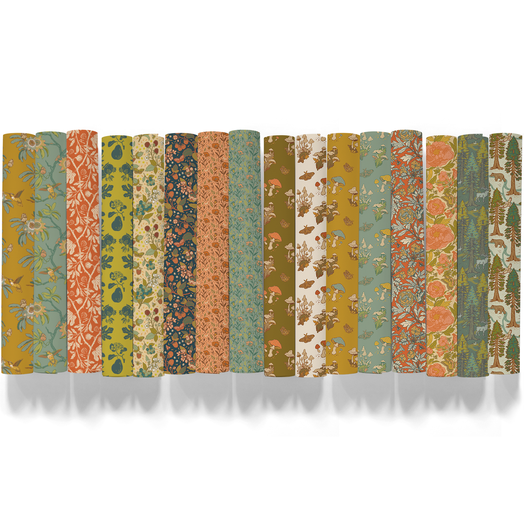 Recyclable Gift Wrap / Wrapping Paper: Flowering