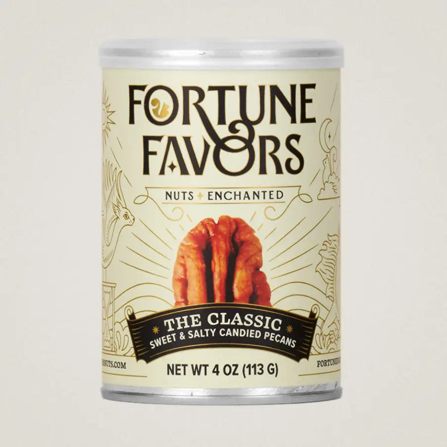 Fortune Favors The Classic Candied Pecans